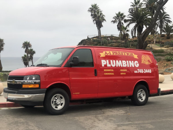 A-1 Prestige Plumbing Truck